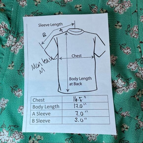 MONTEAU COTTEGECORE HIPPIE BOHO FLORAL FRILL CAP SLEEVE BLOUSE GREEN MEDIUM - Picture 8 of 8